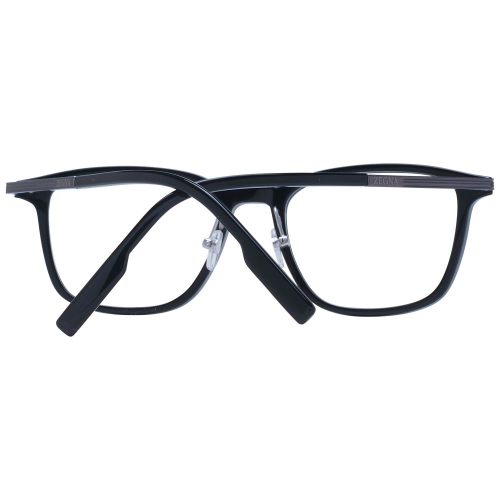 Ermenegildo Zegna Black Men Optical Frames - ACCEXO