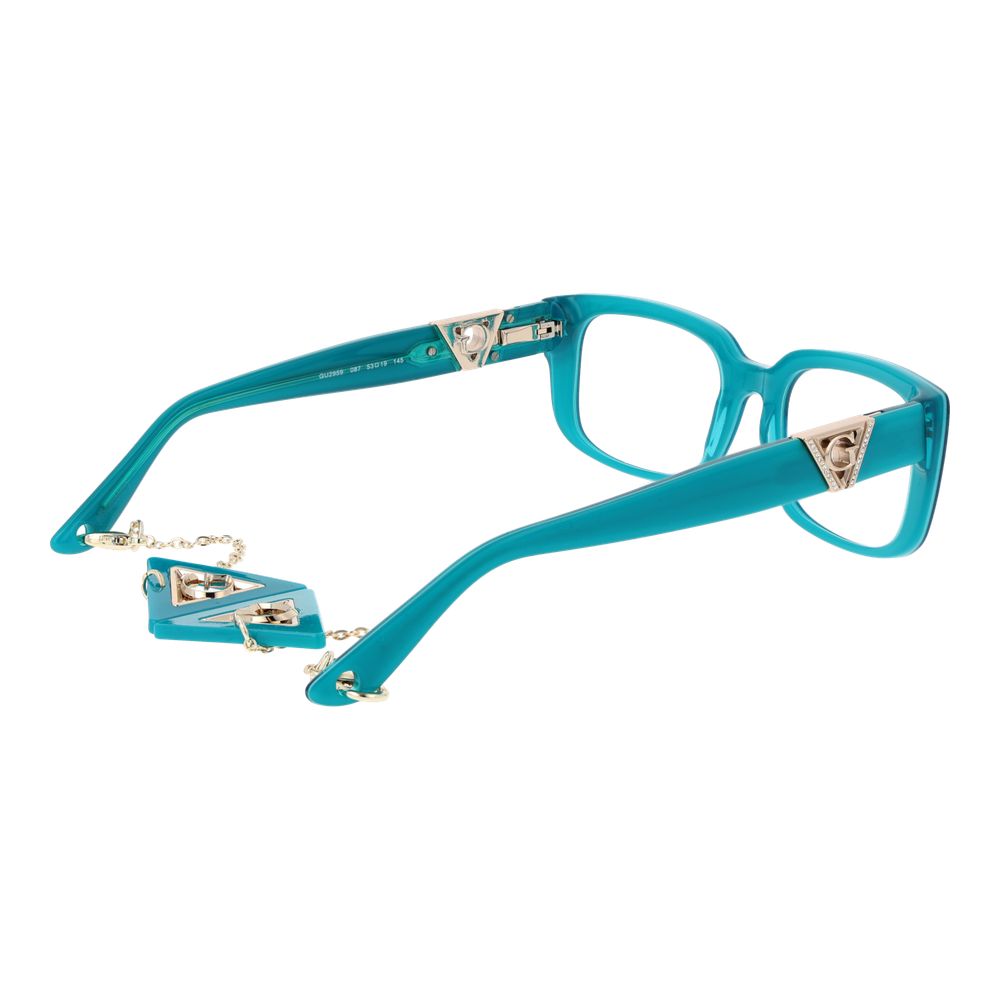 Guess Turquoise Women Optical Frames - ACCEXO