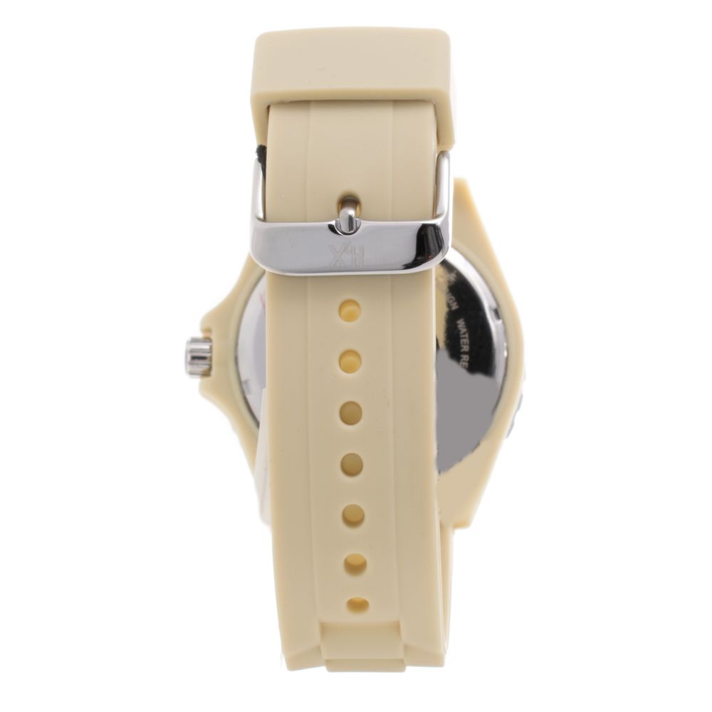 Haurex Cream Rubber Watch - ACCEXO