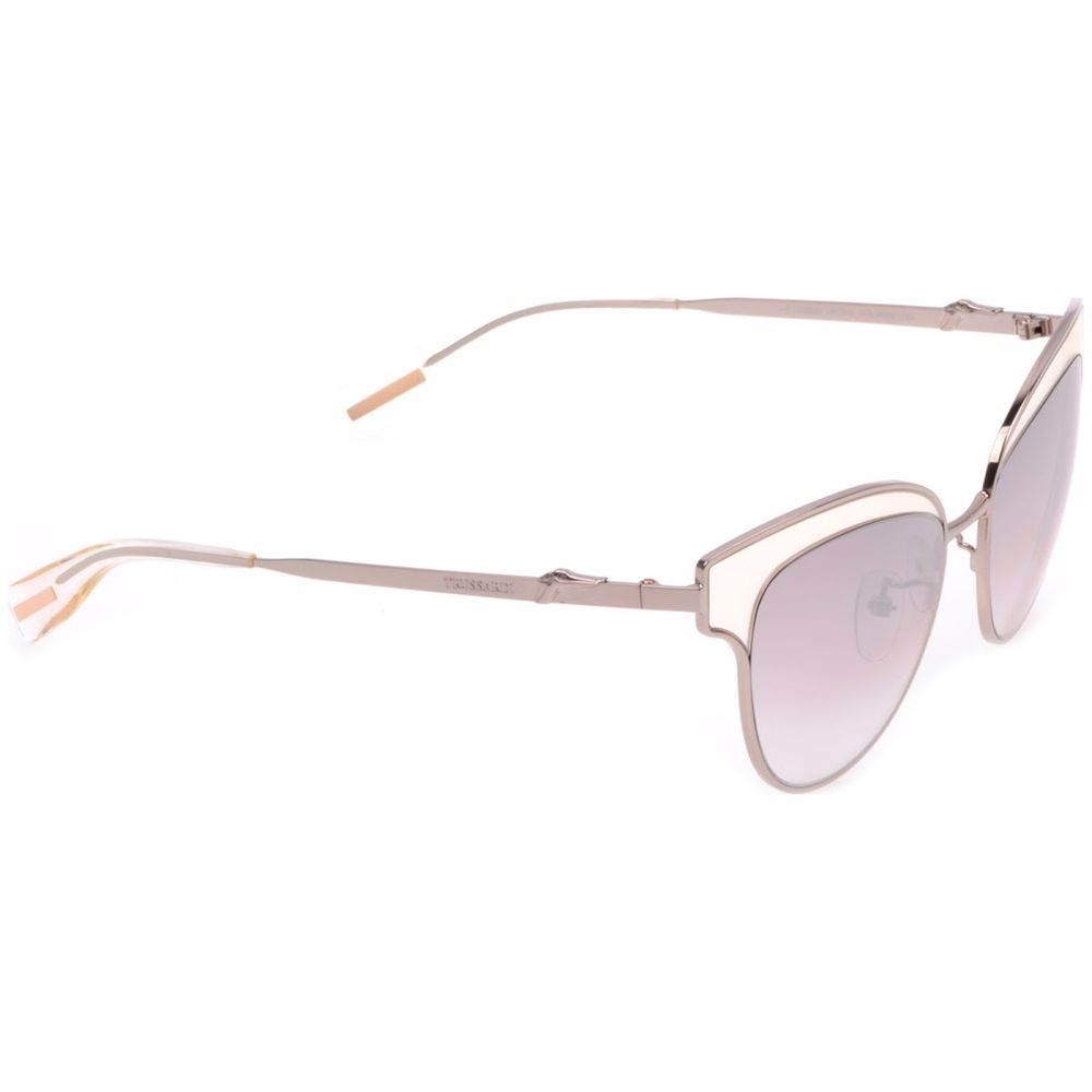 Trussardi Silver Metal Sunglasses - ACCEXO