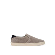 Brunello Cucinelli Gray Leather Sneaker - ACCEXO