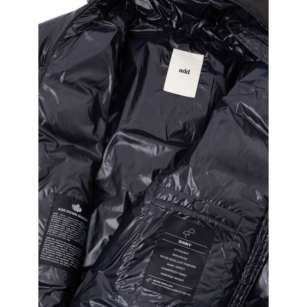 Add Blue Polyamide Jackets & Coat - ACCEXO