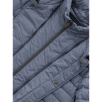 Herno Blue Polyester Jacket - ACCEXO