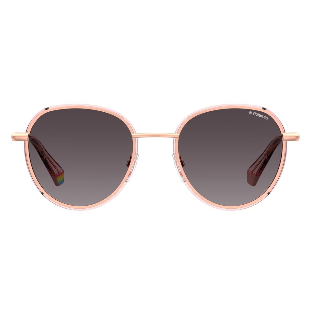 Polaroid Rose Gold Metal Sunglasses - ACCEXO
