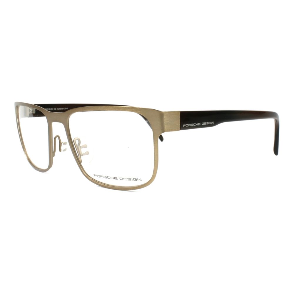 Porsche Gold Metal Frame For Men - ACCEXO