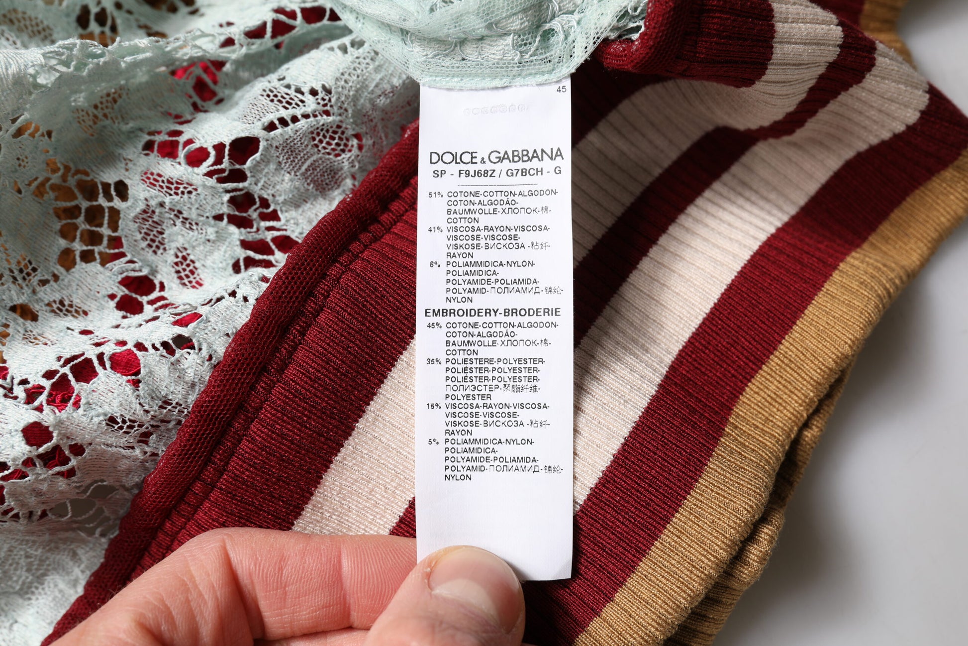 Dolce & Gabbana Multicolor Floral Lace Cardigan Sweater - ACCEXO