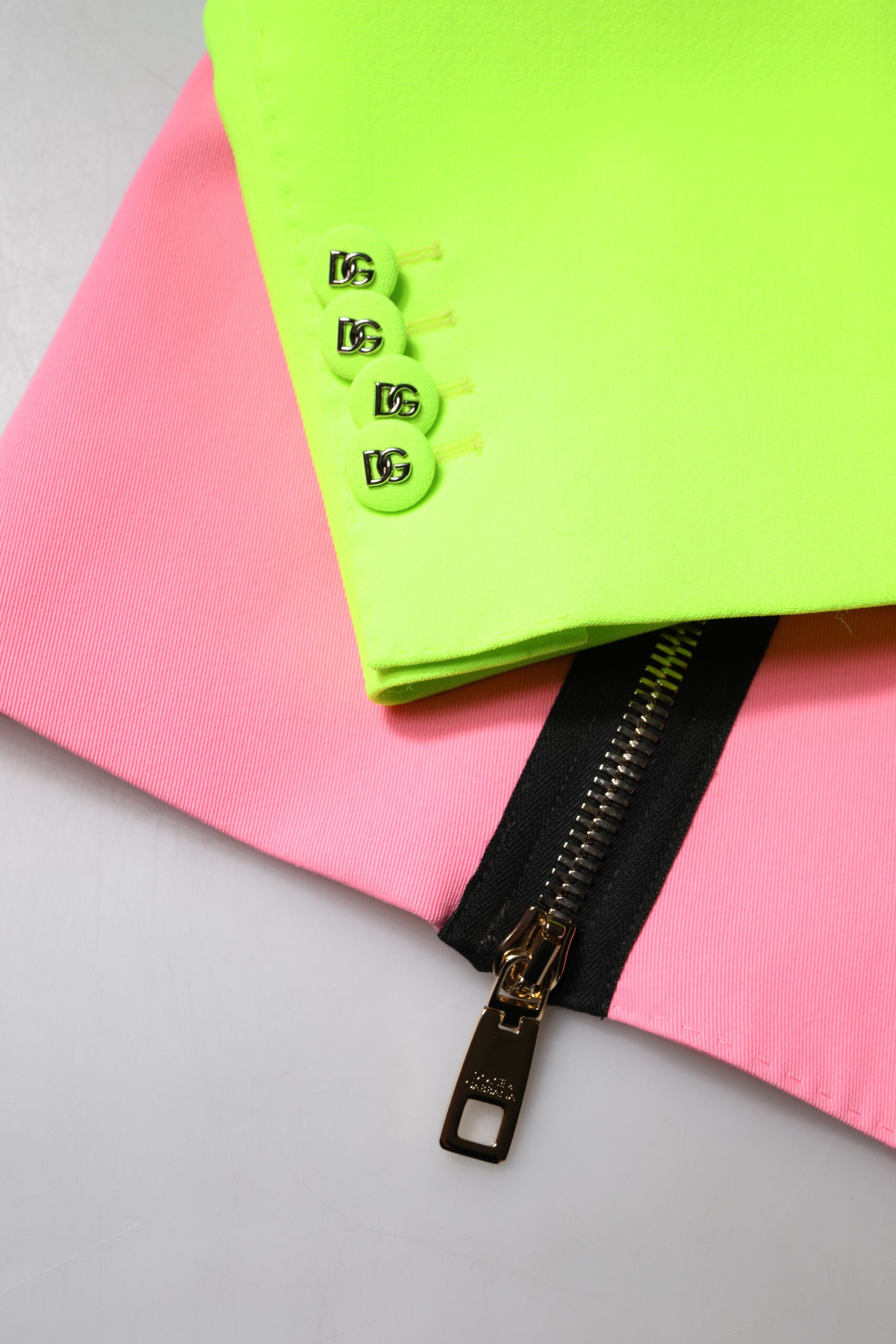 Dolce & Gabbana Multicolor Patchwork Embellished Coat Jacket - ACCEXO