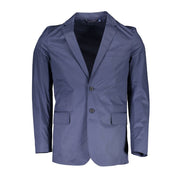 Gant Blue Cotton Men Jacket - ACCEXO