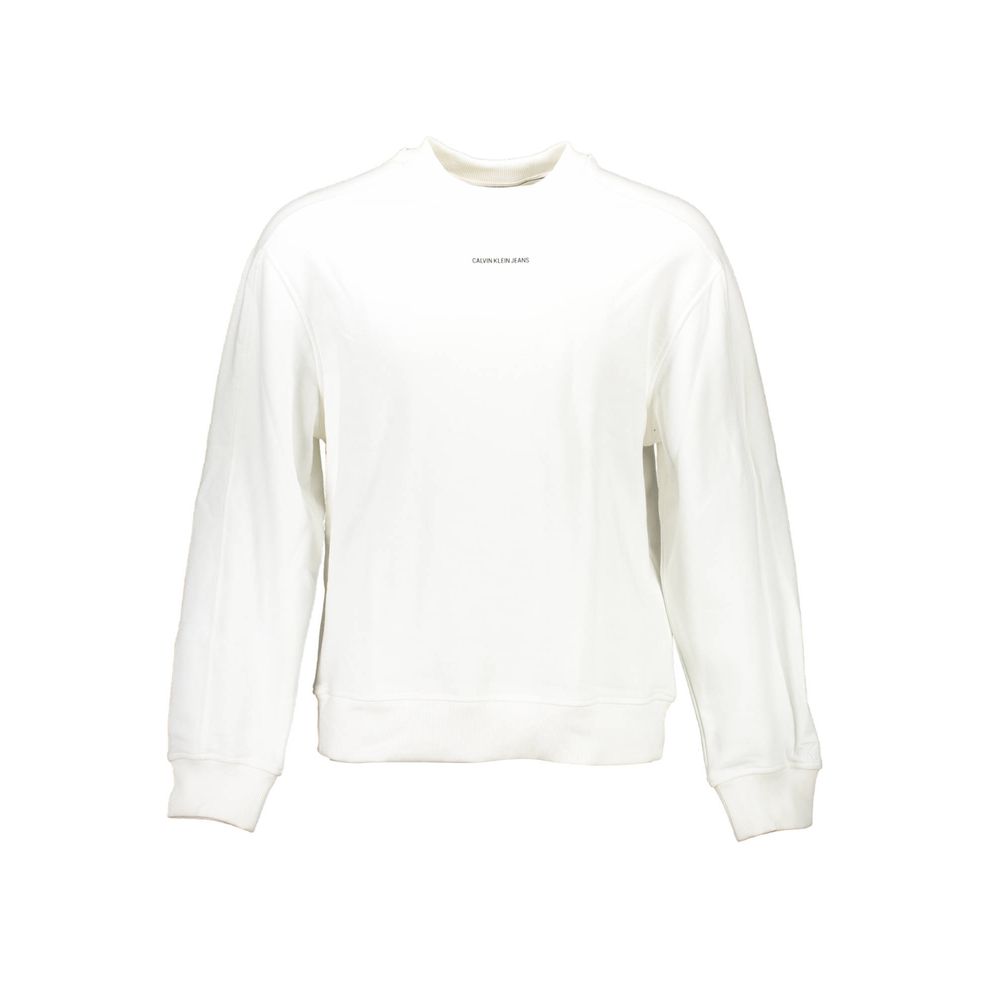 Calvin Klein Bianco Cotton Mens Sweatshirt for Men