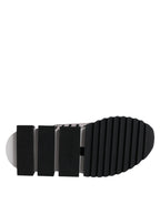 Dolce & Gabbana Black Gray Sorrento Socks Men Sneakers Shoes - ACCEXO