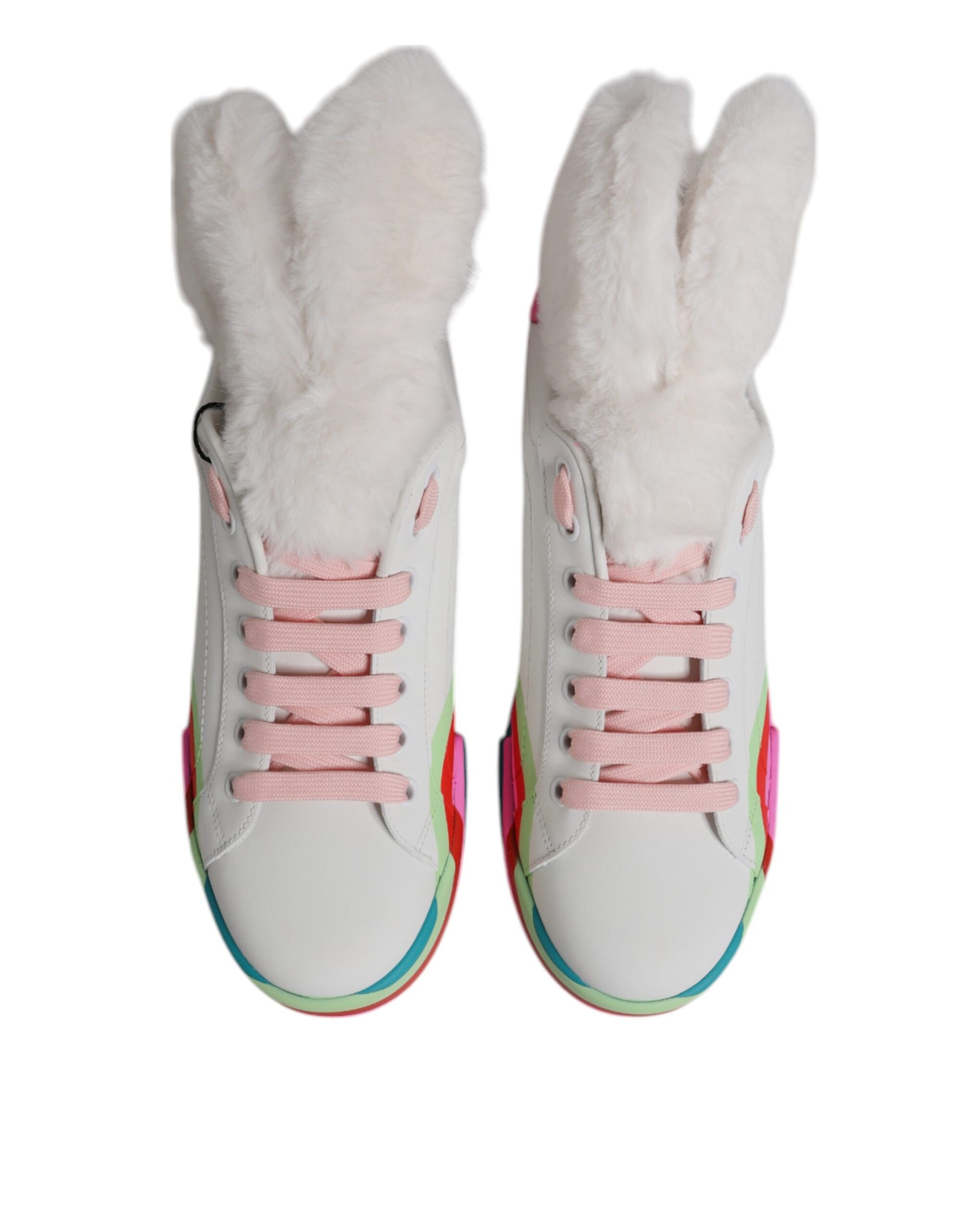 Dolce & Gabbana Multicolor Low Top Trainers Sneakers Shoes - ACCEXO