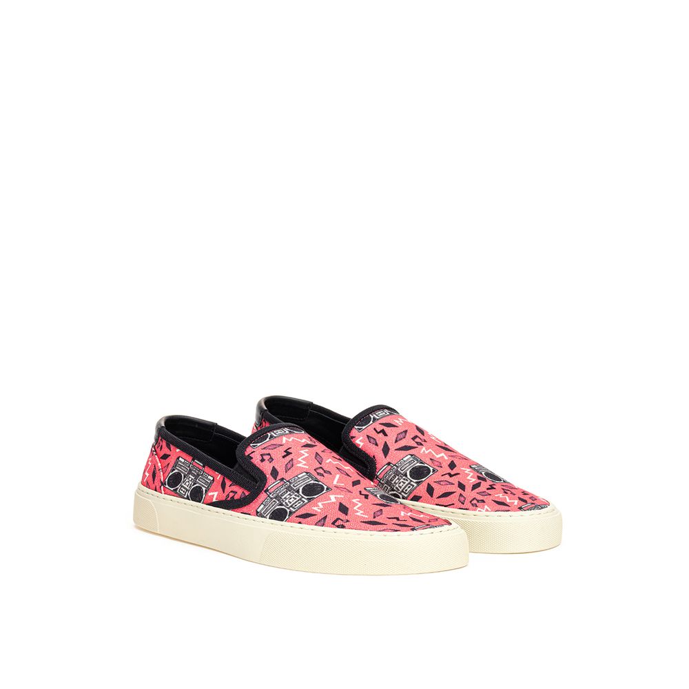 Saint Laurent Pink Cotton Sneaker - ACCEXO