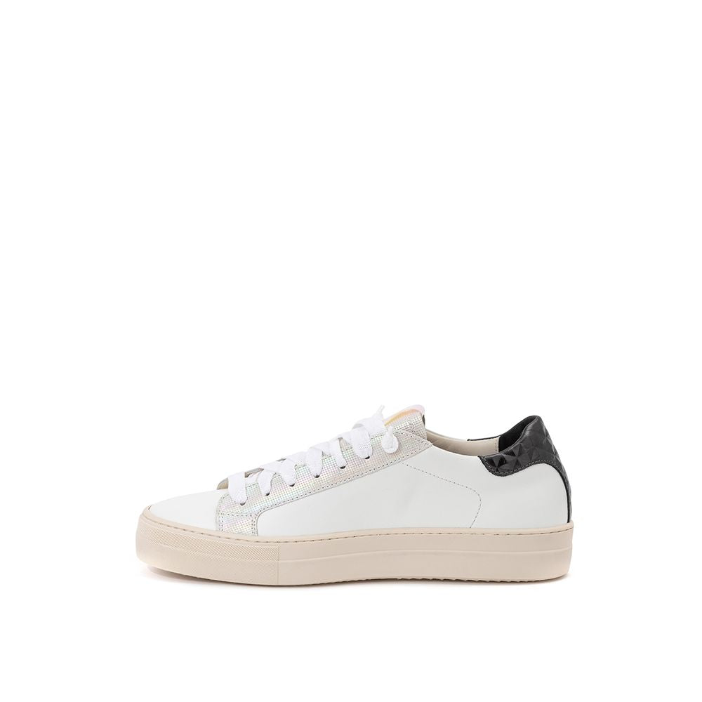 P448 Elevate Your Sneaker Game with All-White Italian Leather Kicks - ACCEXO