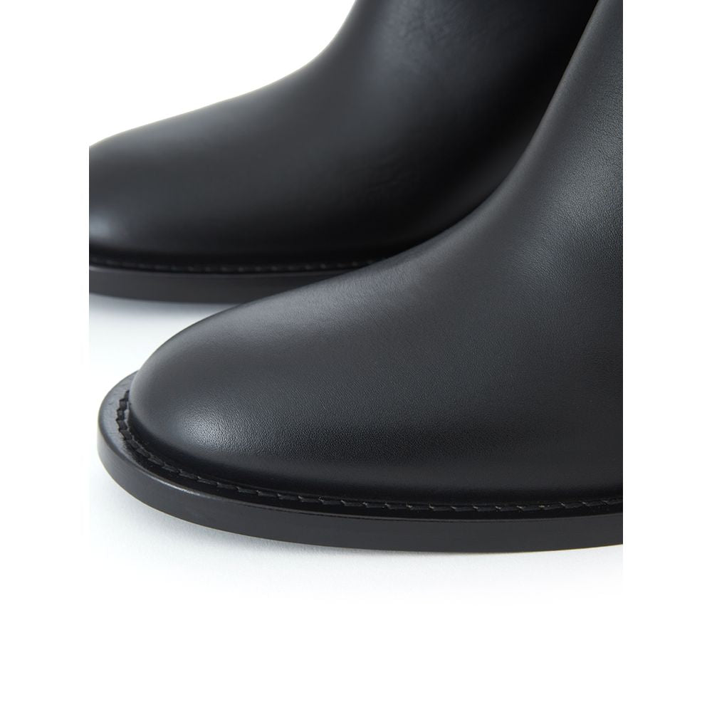 Burberry Black Leather Boot - ACCEXO