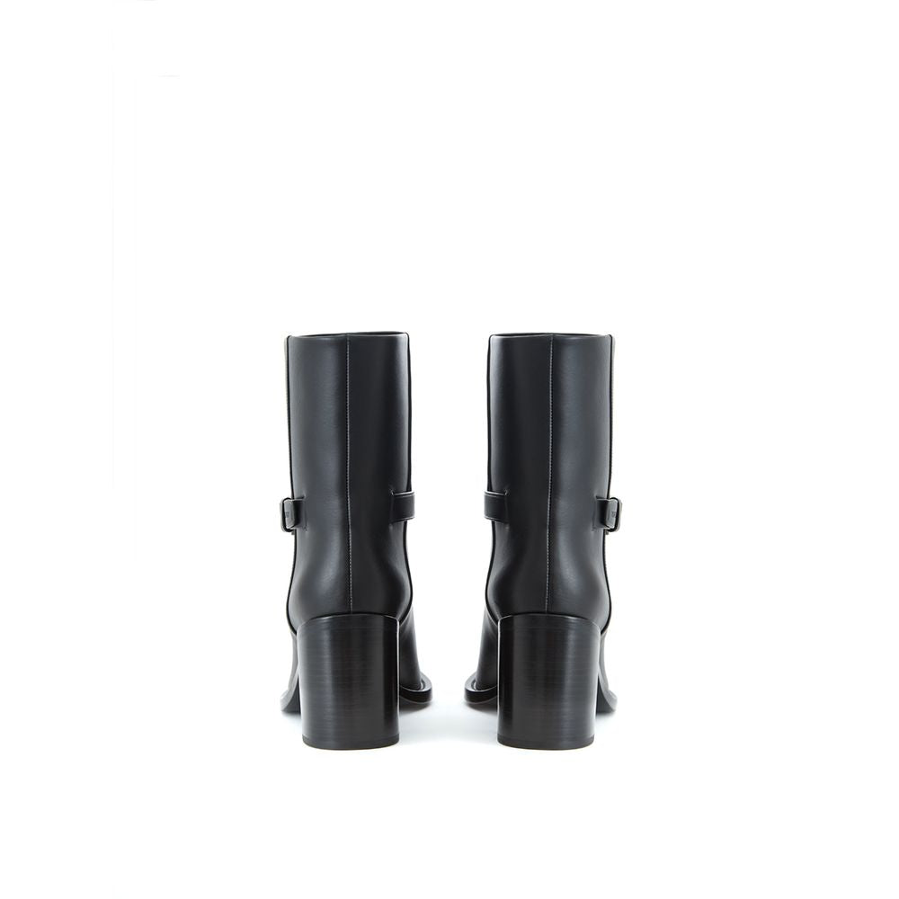 Burberry Black Leather Boot - ACCEXO
