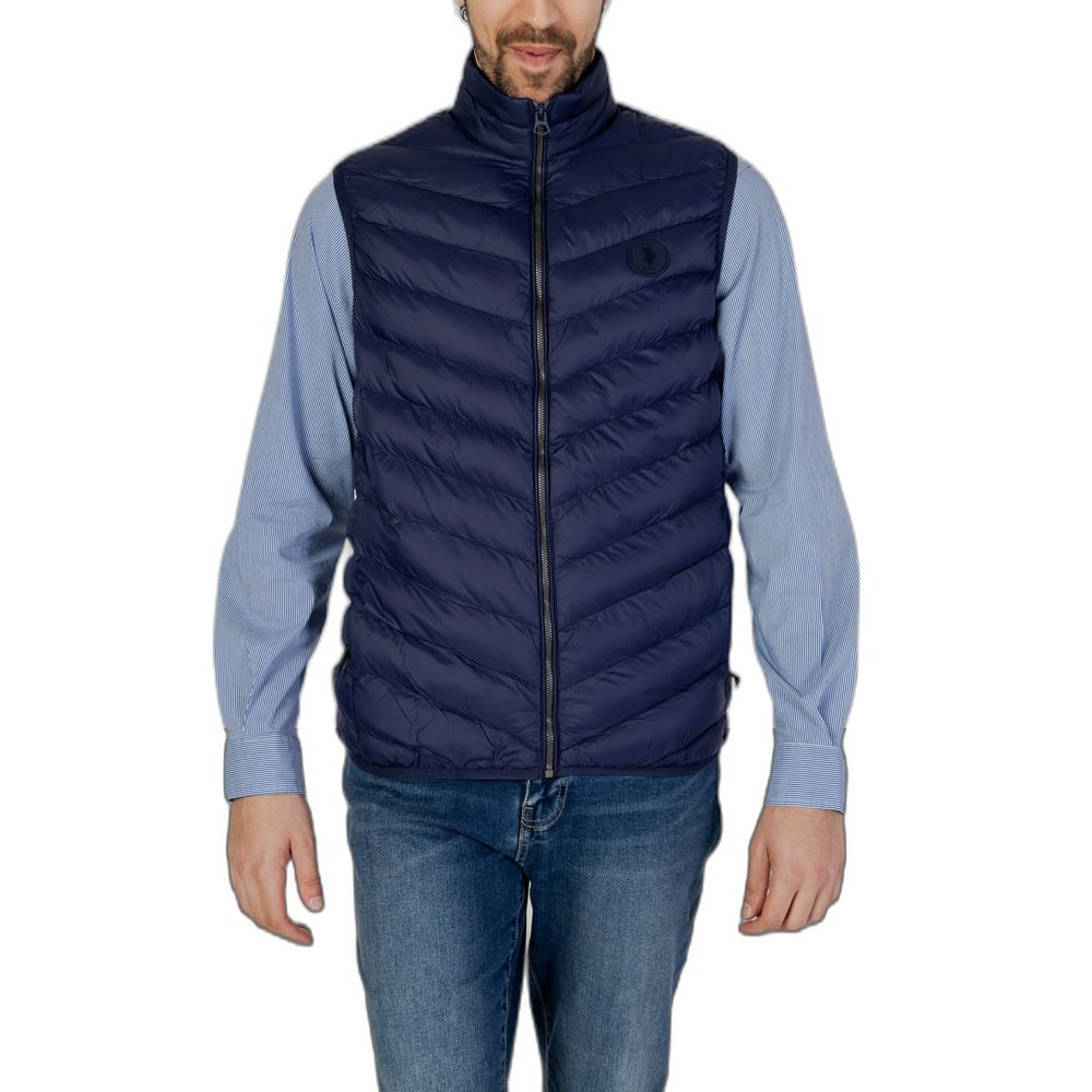 U.S. POLO ASSN. Blue Polyamide Jacket - ACCEXO