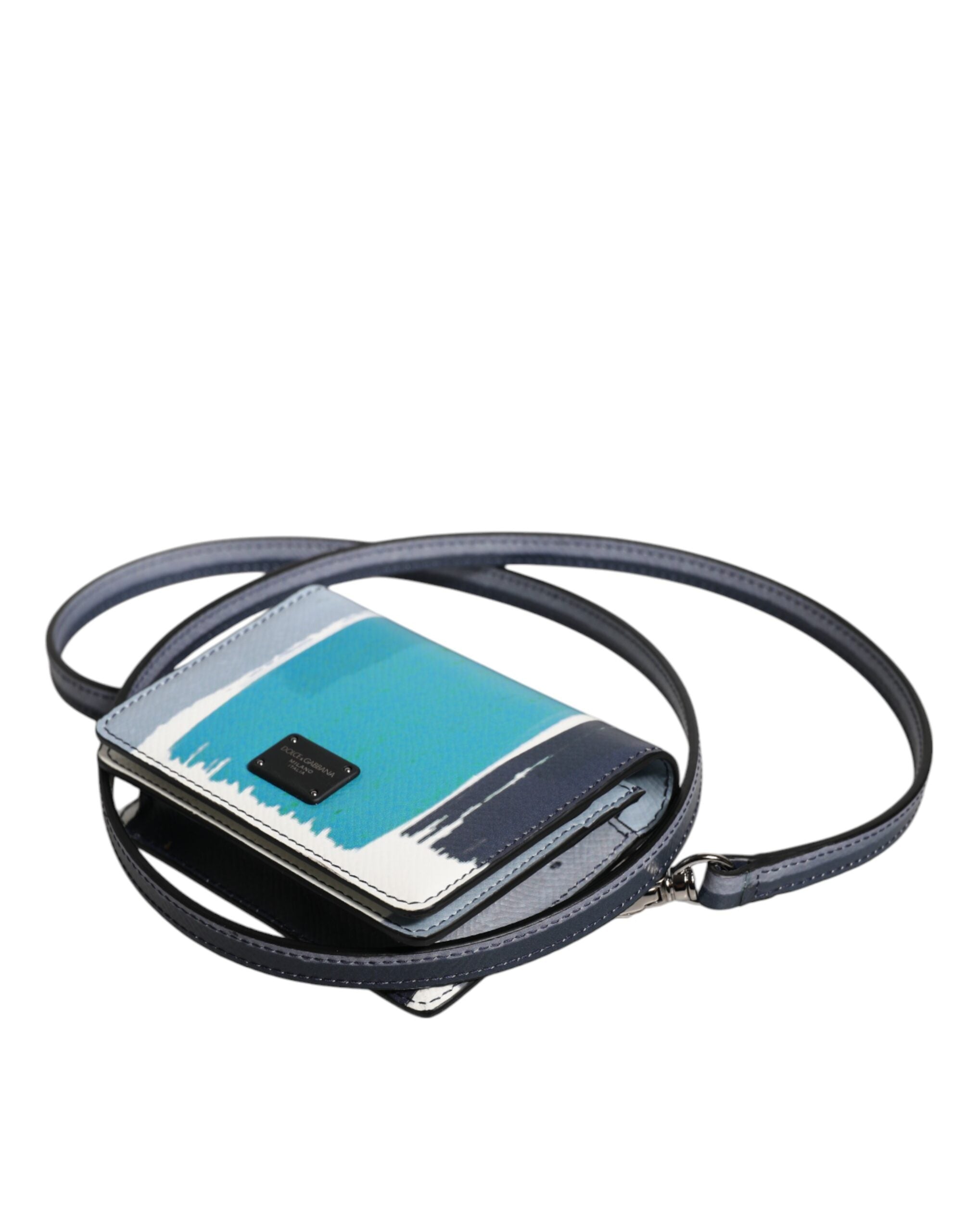 Dolce & Gabbana Multicolor Leather DG Logo Bifold Card Holder Wallet - ACCEXO