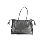 Mario Valentino Black Polyurethane Women Handbag