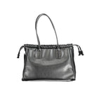 Mario Valentino Black Polyurethane Women Handbag