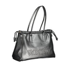 Mario Valentino Black Polyurethane Women Handbag
