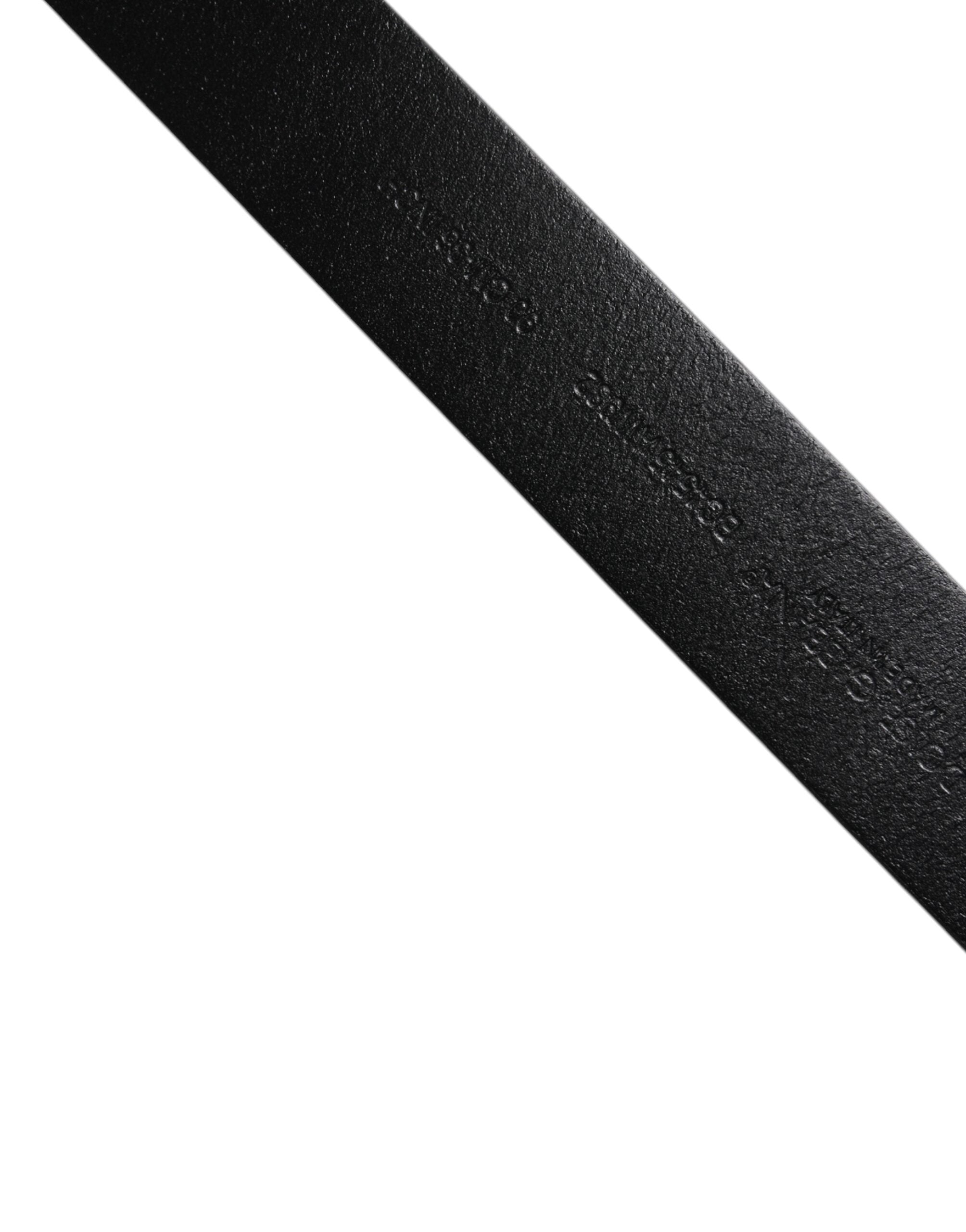 Dolce & Gabbana Brown Calf Leather Classic Metal Buckle Belt - ACCEXO