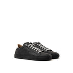 P448 Black Leather Sneaker - ACCEXO