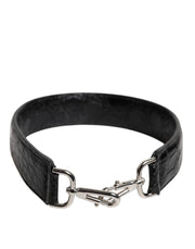 Dolce & Gabbana Black Alligator Leather Bag Shoulder Strap - ACCEXO