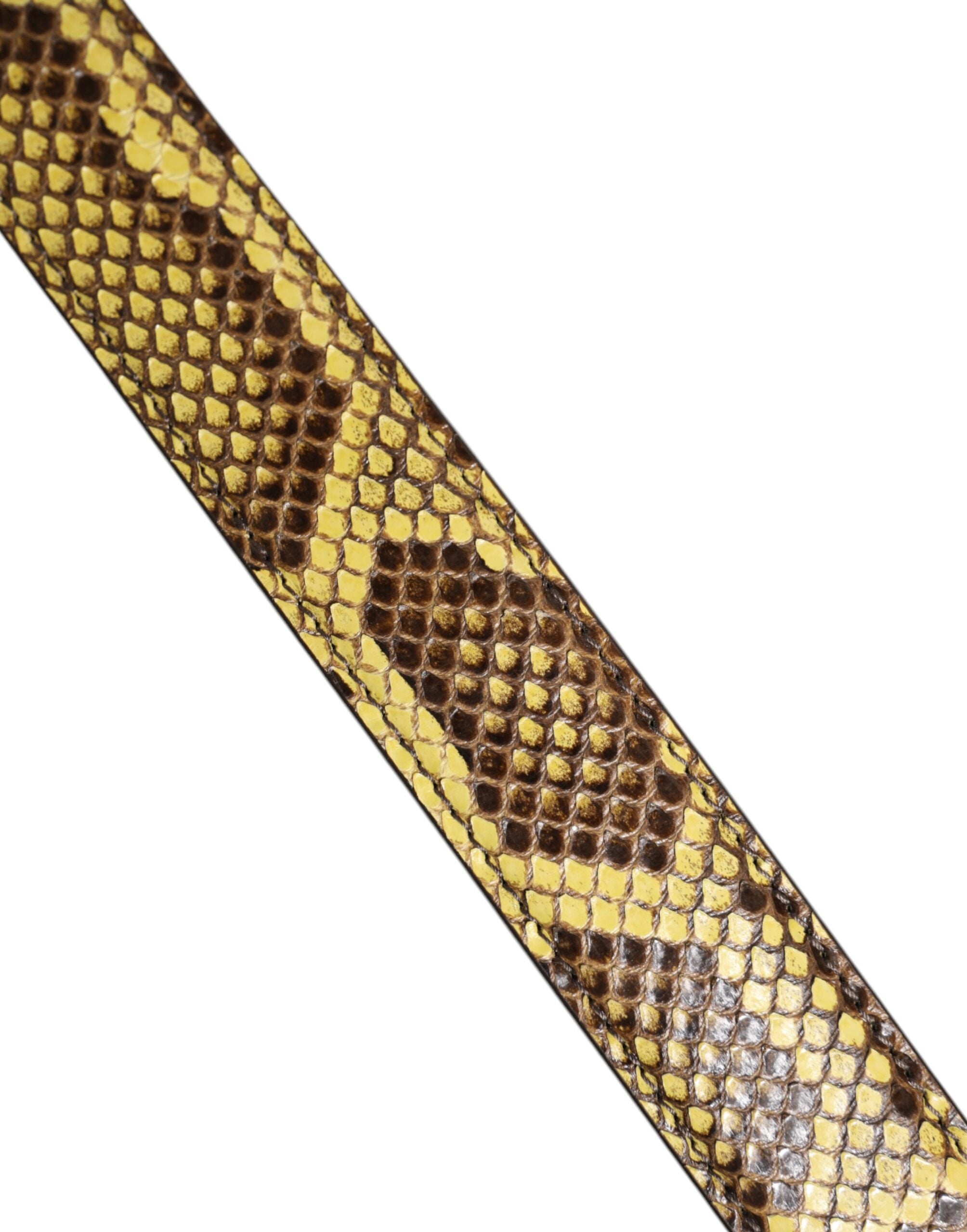 Dolce & Gabbana Yellow Exotic Leather Bag Shoulder Strap - ACCEXO
