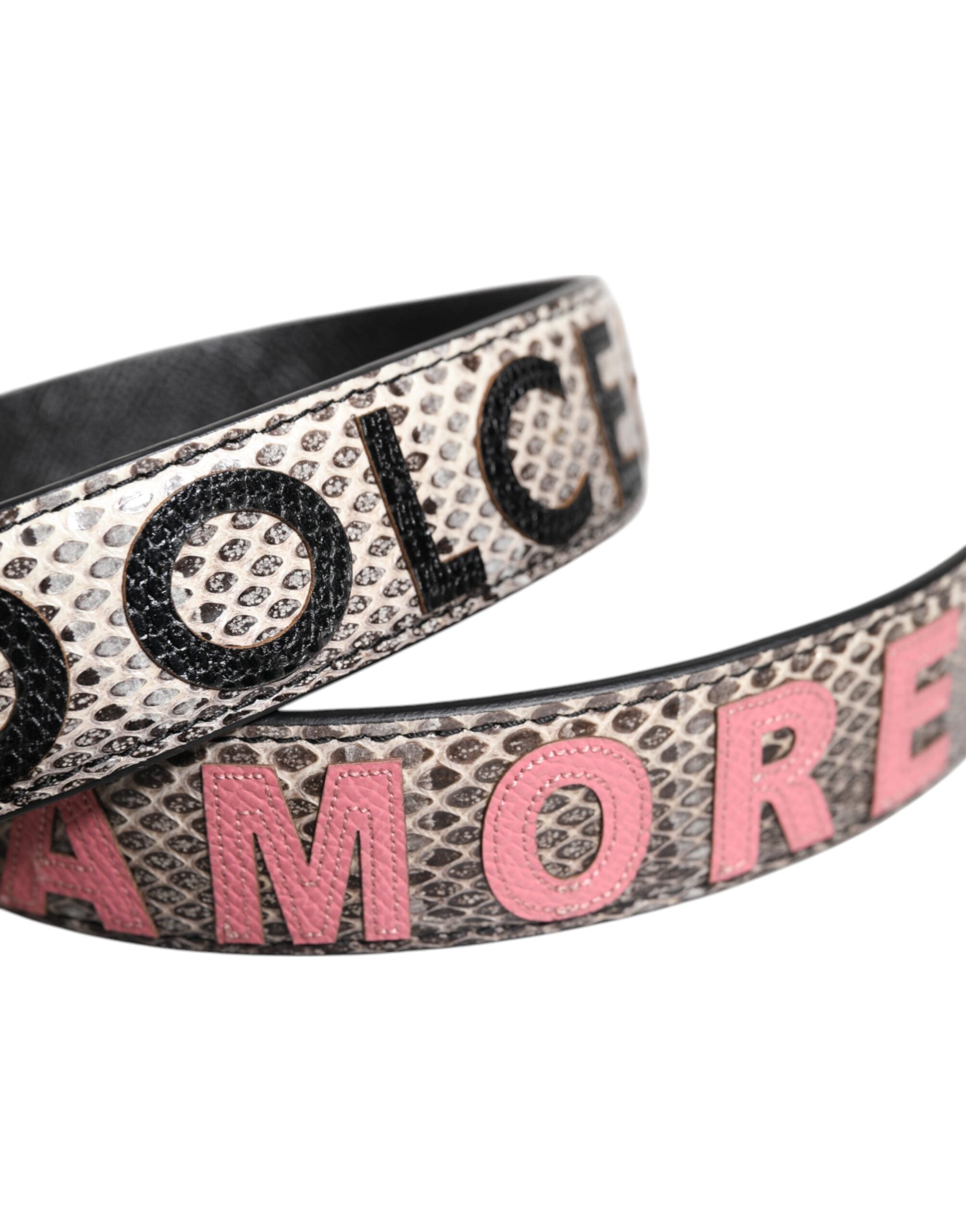 Dolce & Gabbana Multicolor DG AMORE Patch Bag Shoulder Strap - ACCEXO