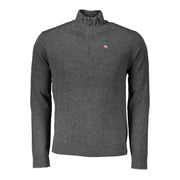 Napapijri Grigio Tessuto Men Sweater