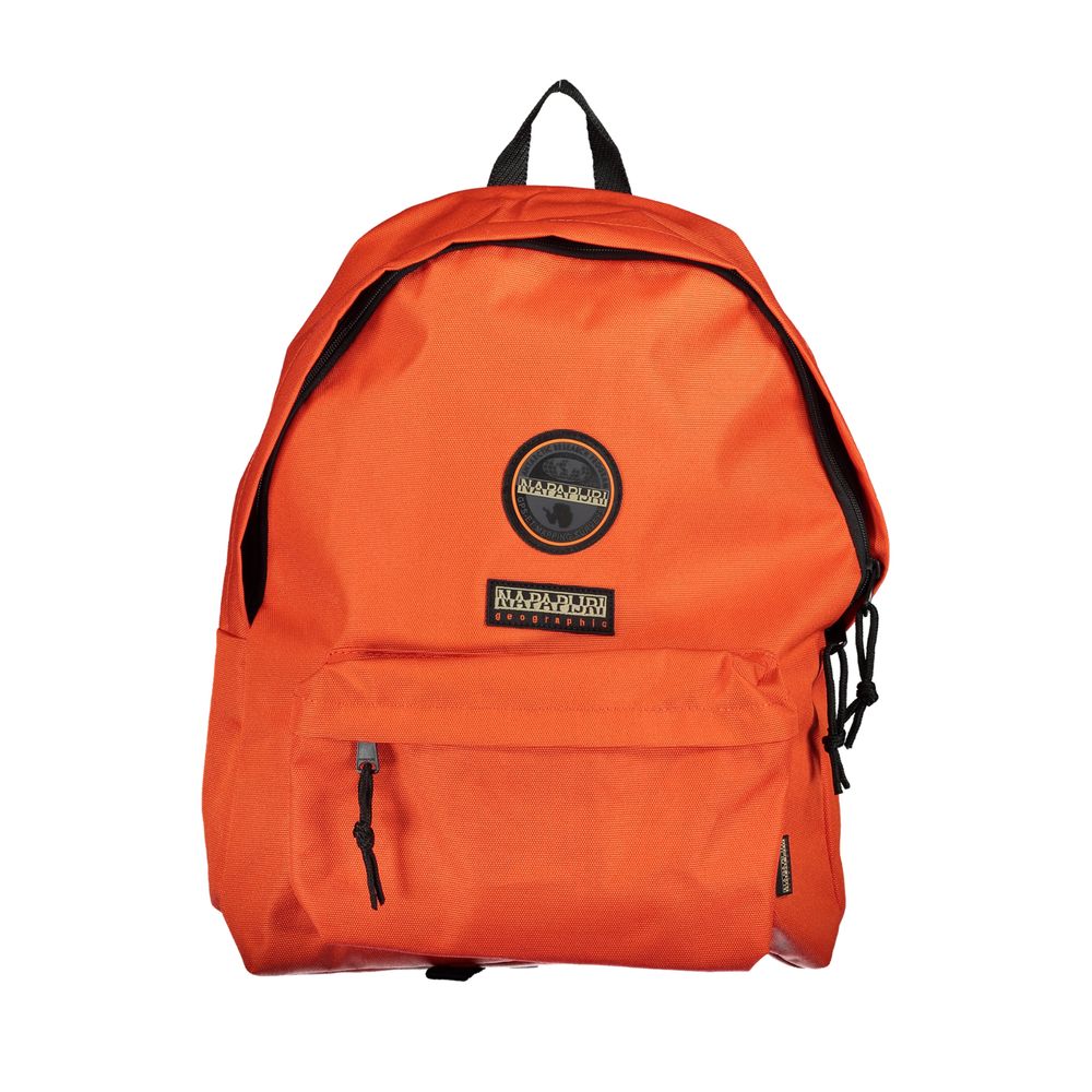 Napapijri Arancione Recycled Polyester Men Backpack Main image