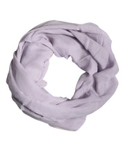 Dolce & Gabbana Purple Silk Rectangle Wrap Shawl Scarf for Women