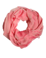 Dolce & Gabbana Pink Silk Rectangle Women Wrap Shawl Scarf - ACCEXO