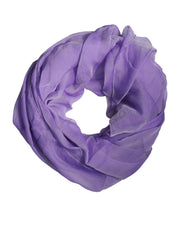 Dolce & Gabbana Purple Silk Rectangle Wrap Shawl Scarf for Women
