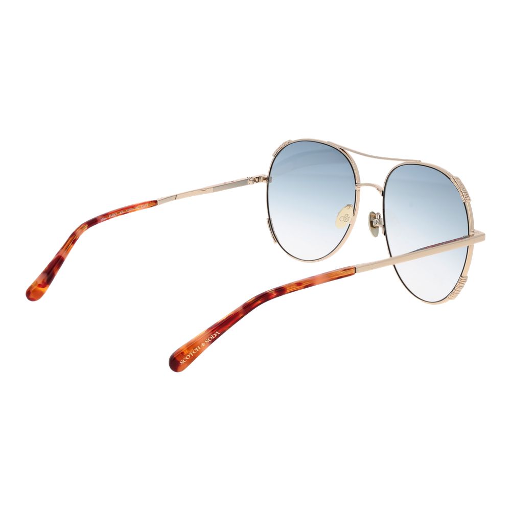 Scotch & Soda Gold Women Sunglasses - ACCEXO