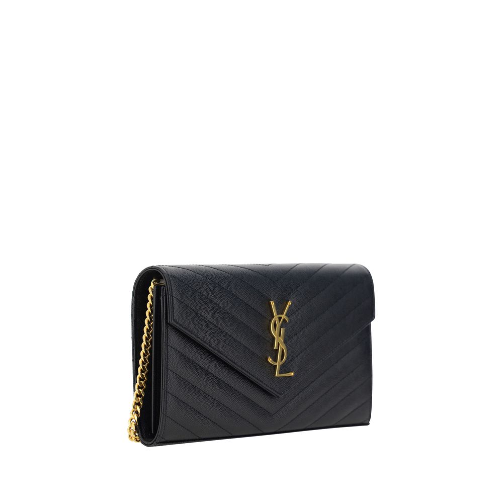 Saint Laurent Logoed Shoulder Bag - ACCEXO