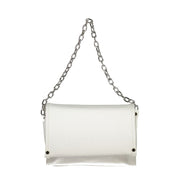 Mario Valentino White Polyethylene Handbag