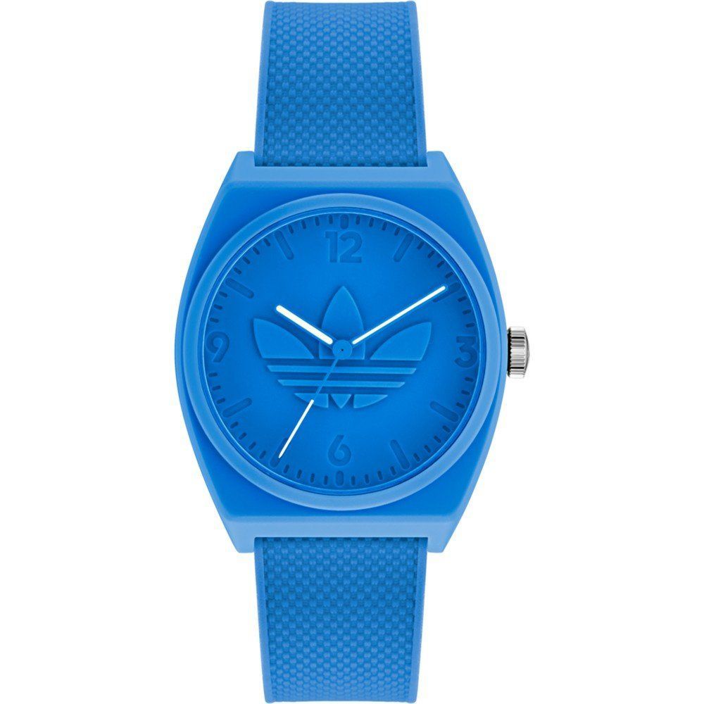 Adidas Blue Synthetic Sport Watch Main image