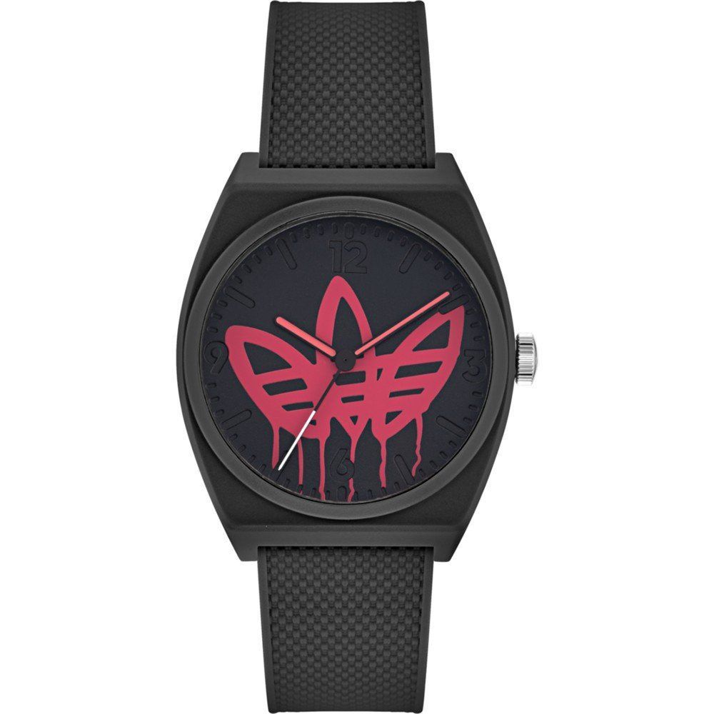Adidas Black Synthetic Sport Watch Main image