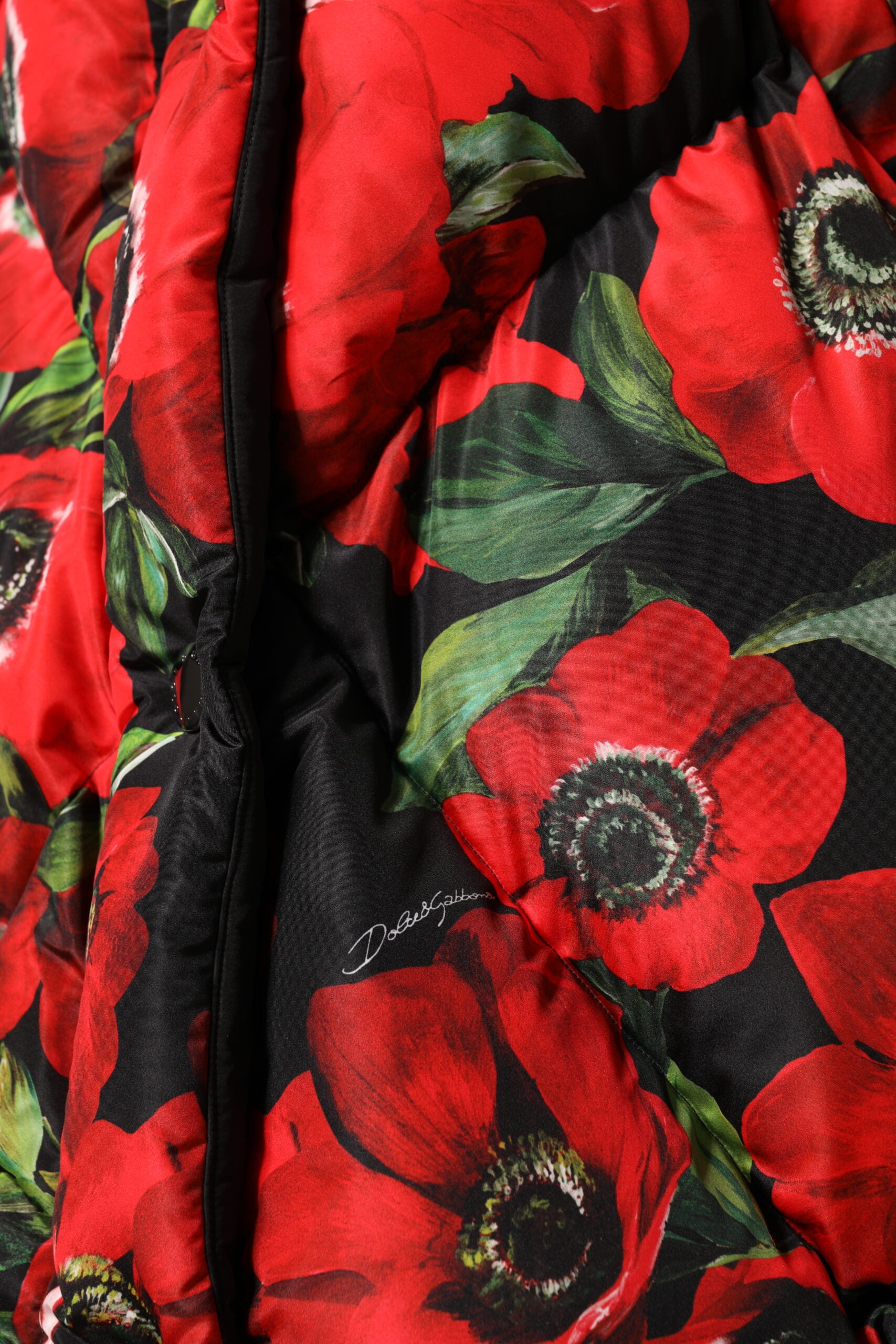 Dolce & Gabbana Multicolor Floral Full Zip Padded Jacket - ACCEXO