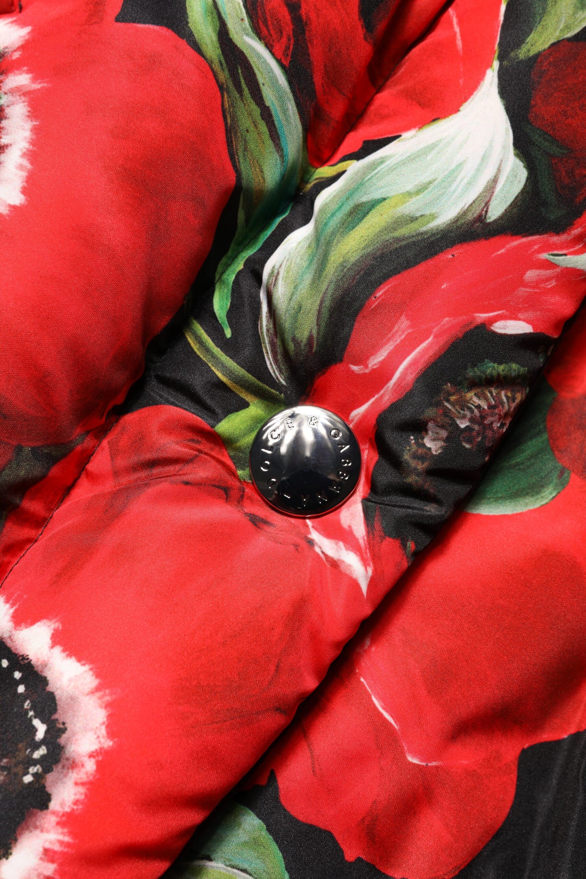 Dolce & Gabbana Multicolor Floral Full Zip Padded Jacket for Women