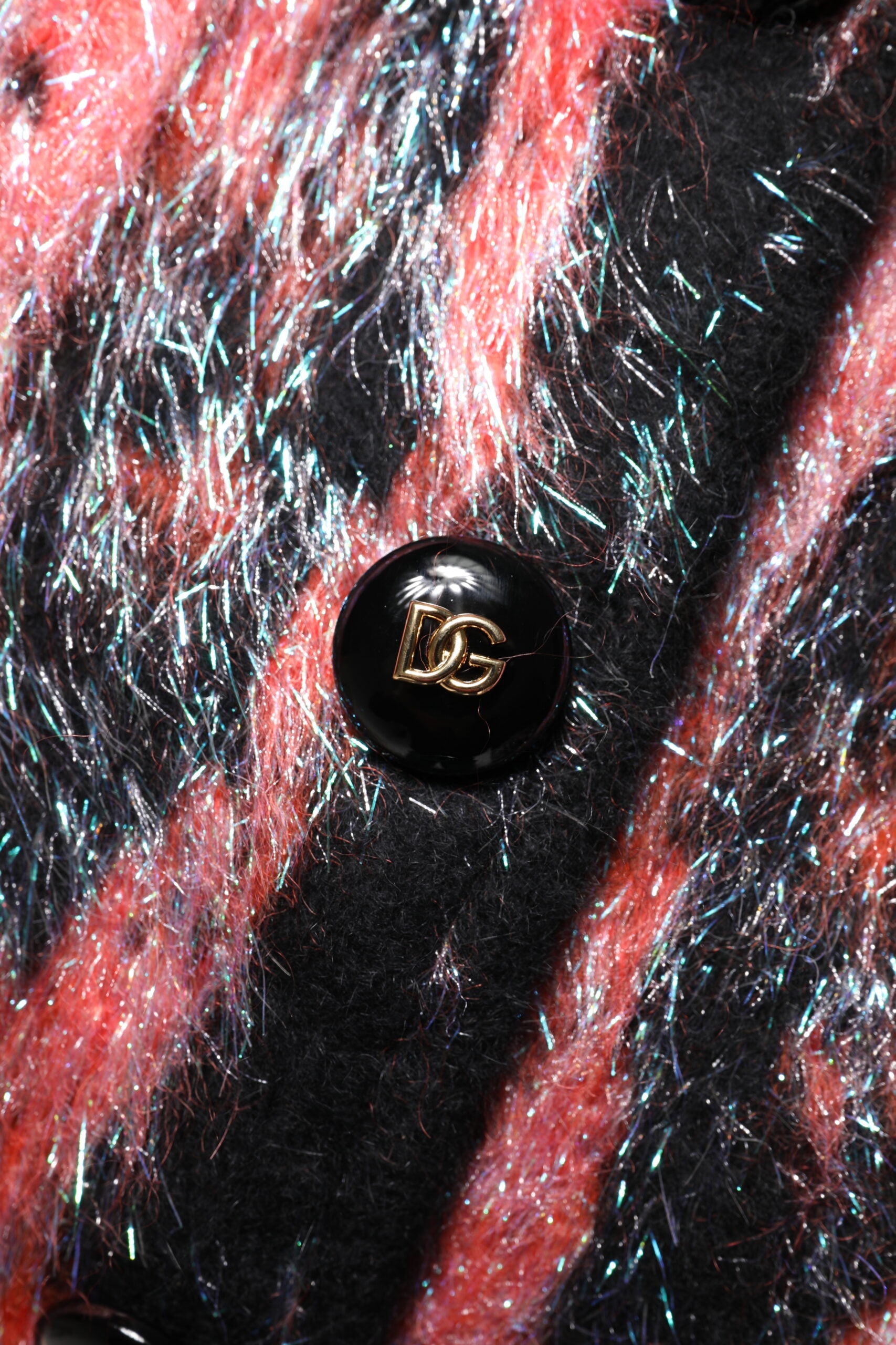 Dolce & Gabbana Red Mohair Wool Button Down Cardigan Sweater - ACCEXO