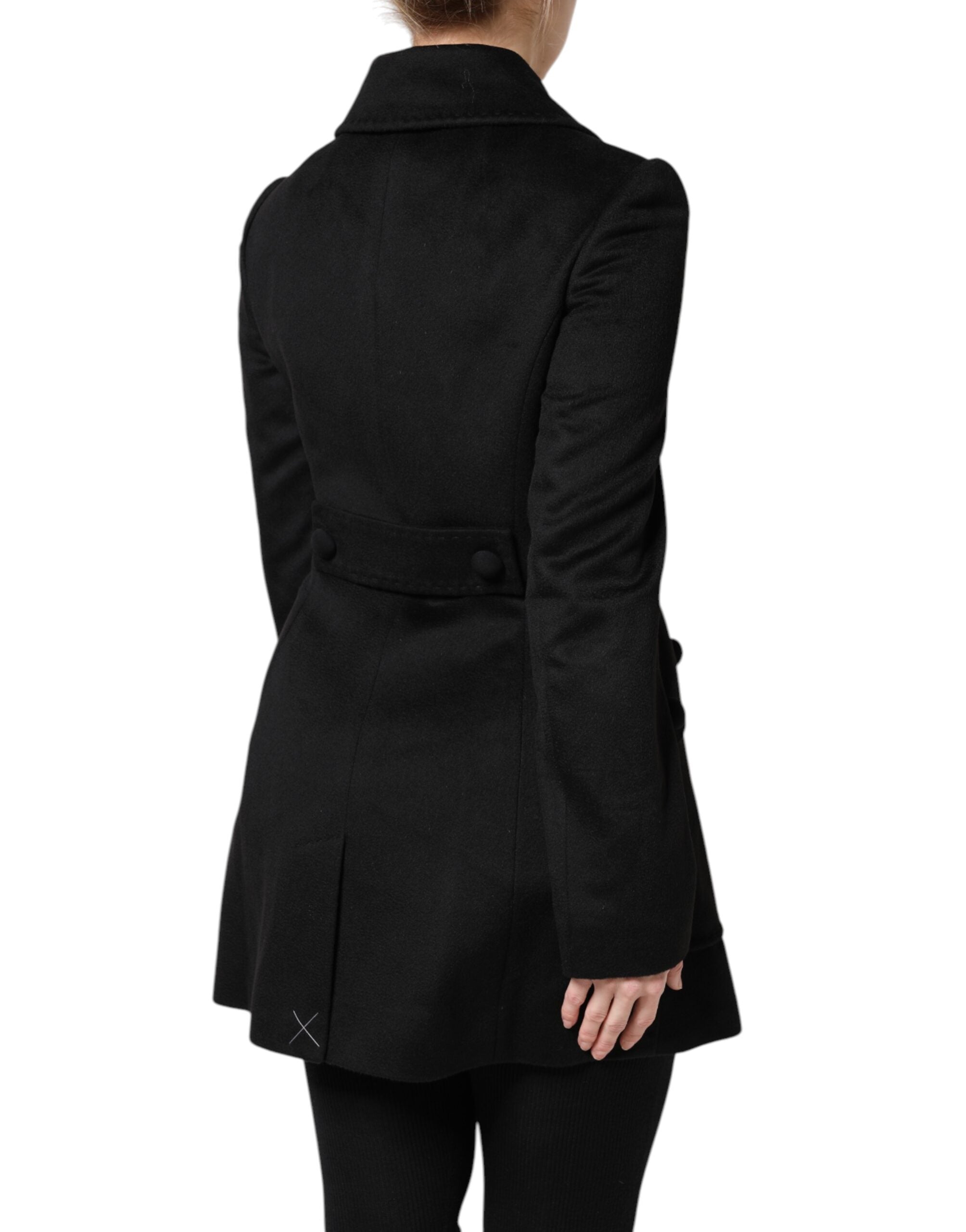 Dolce & Gabbana Black Wool Sartoria Italiano Blazer Jacket - ACCEXO