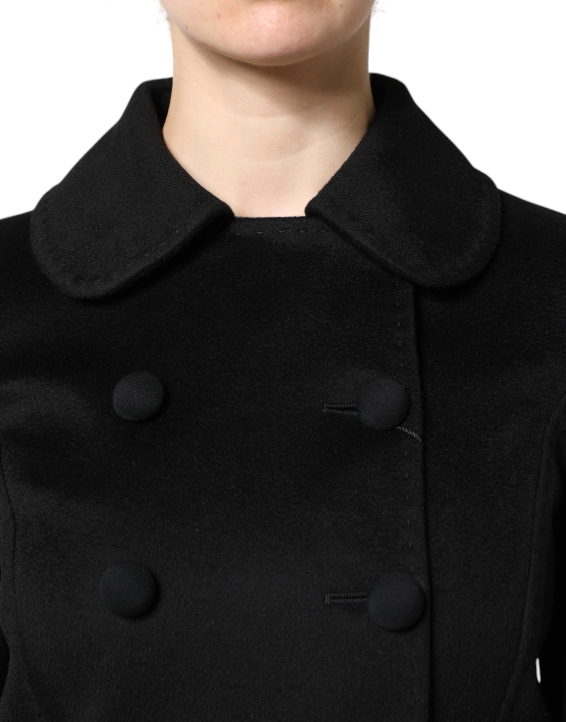 Dolce & Gabbana Black Wool Sartoria Italiano Blazer Jacket - ACCEXO