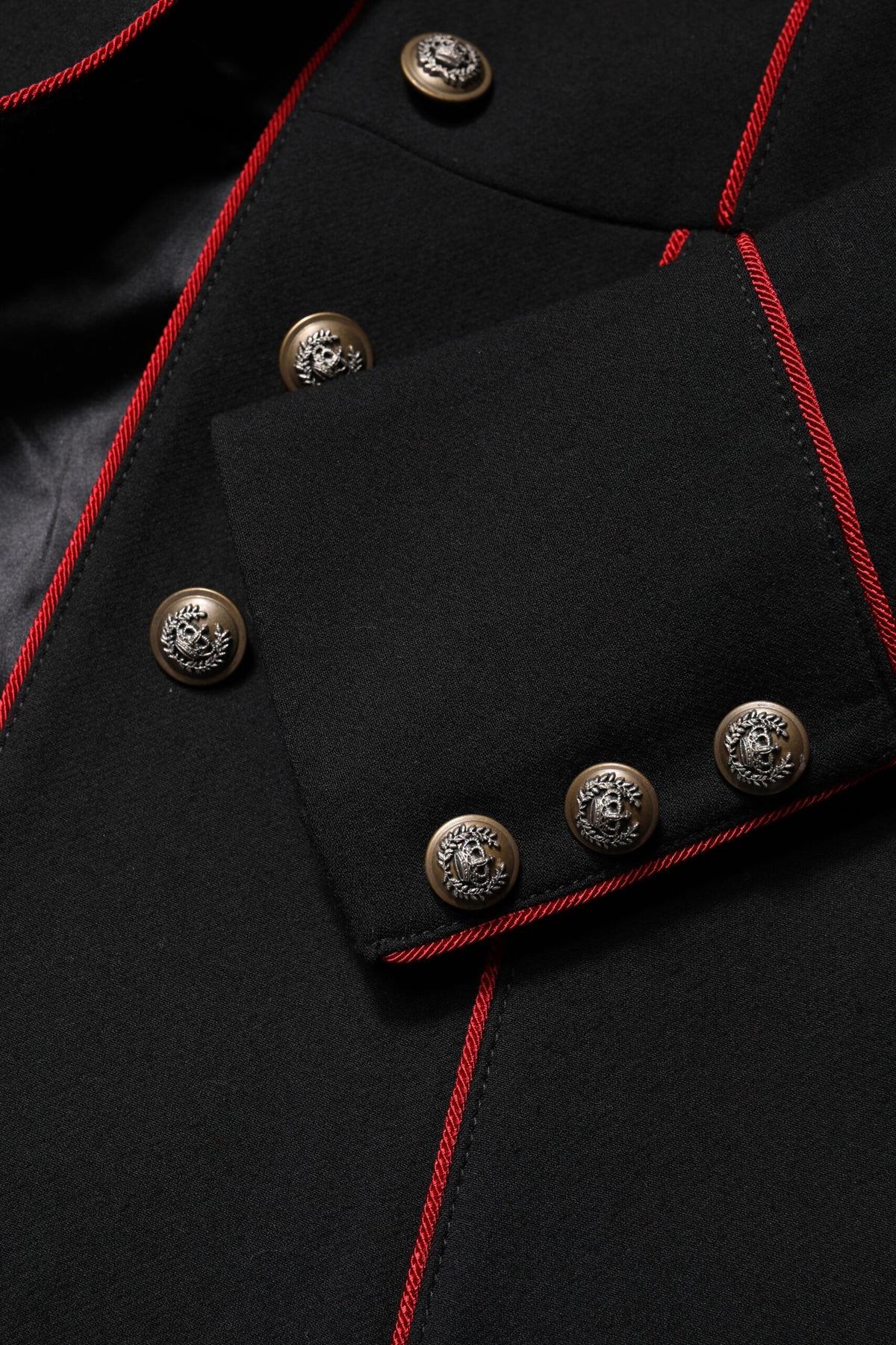 Dolce & Gabbana Black Wool Single Breasted Trench Coat Jacket for Women