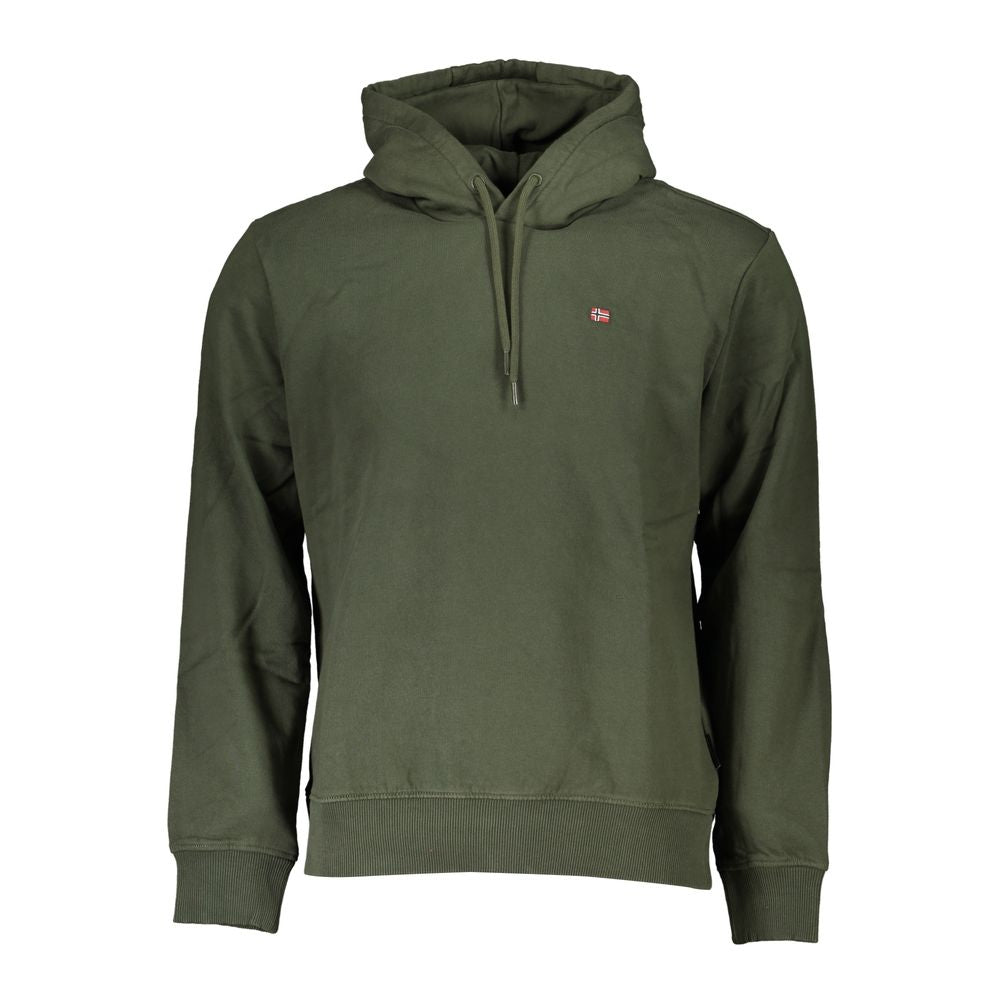 Napapijri Verde Cotton Male Sweatshirt for Men