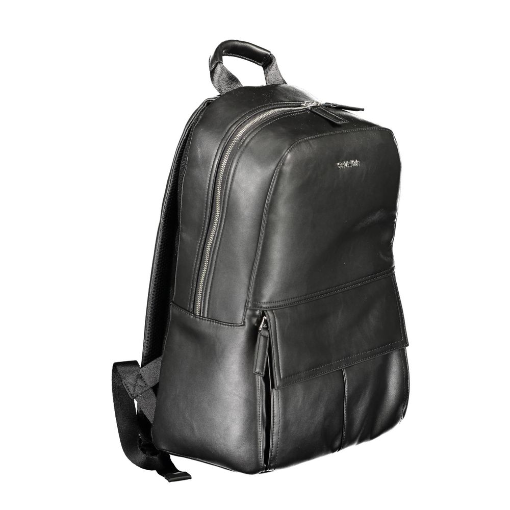 Calvin Klein Black Polyester Men Backpack Secondary image