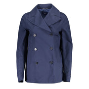 Gant Blue Cotton Women Jacket