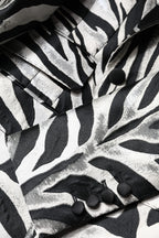 Dolce & Gabbana Black White Polyester Women Blazer Jacket - ACCEXO