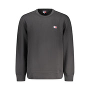 Tommy Hilfiger Black Cotton Mens Sweatshirt